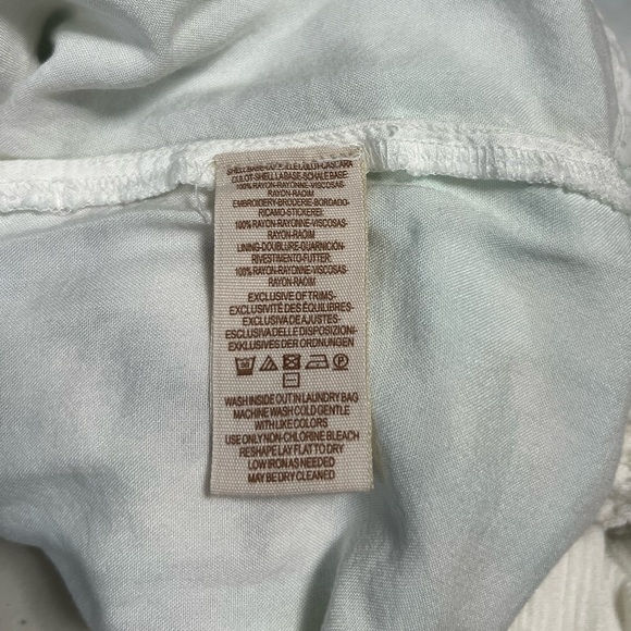 FREE PEOPLE Rhiannon Embroidered Tie Back Babydoll Mini Dress - Picture 11 of 15